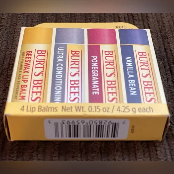 Burt’s Bees Lip Balms — Conditioning 4 Pack Set - Picture 13 of 16